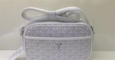 goyard crossbody white|genuine goyard crossbody bags.